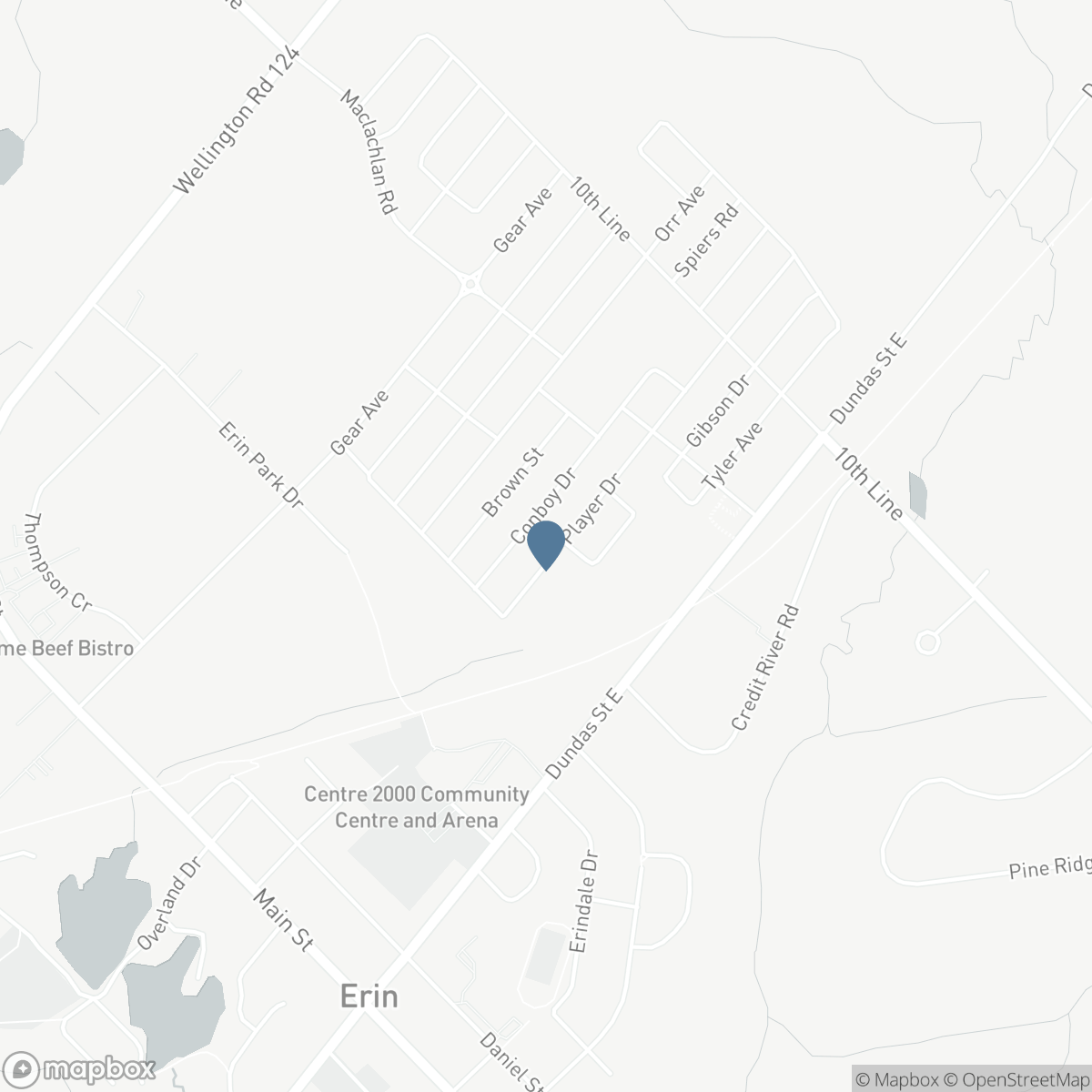90 PLAYER DRIVE, Erin, Ontario N0B 1T0